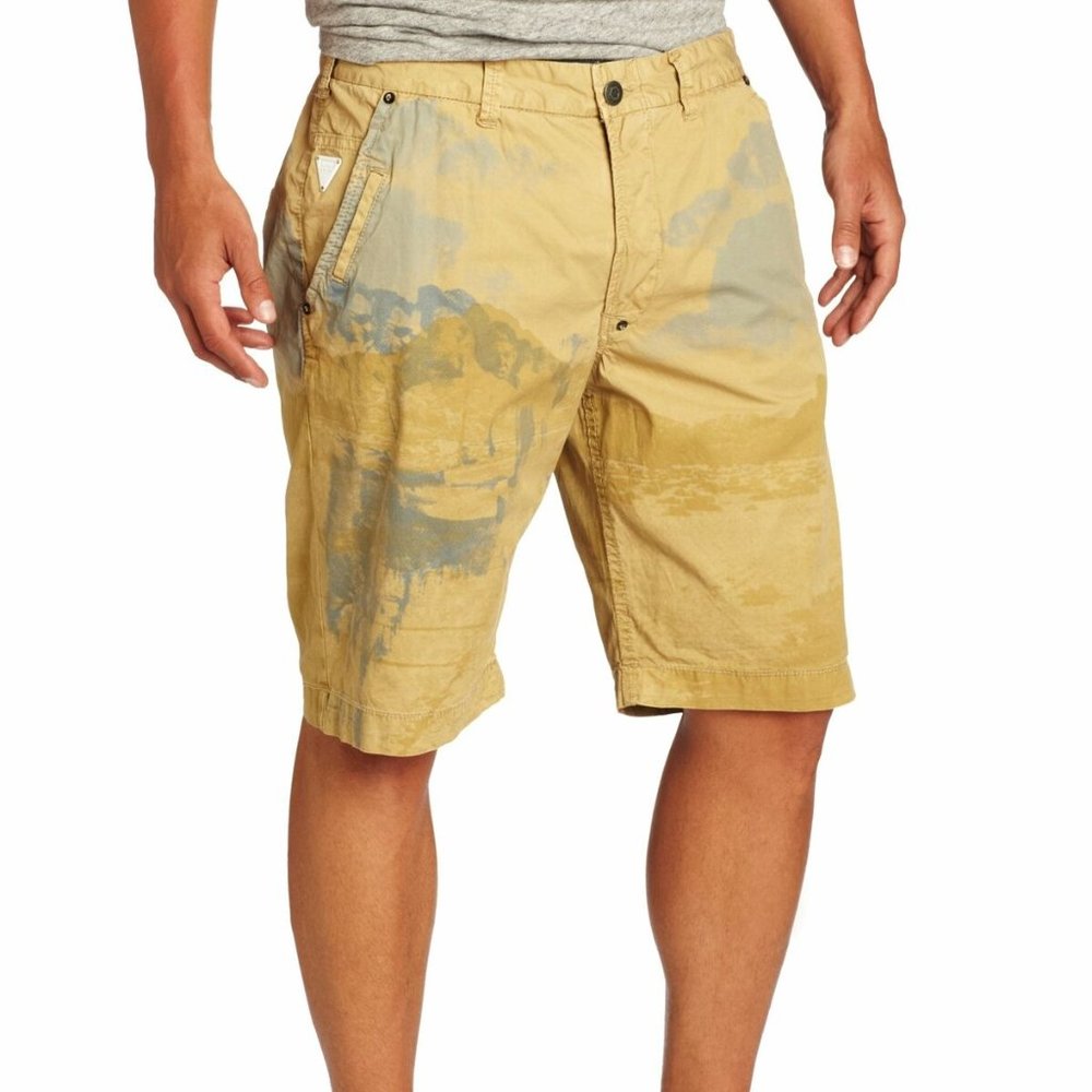 J.C. Rags Spark Men's Treated GMD Twill Short Esse